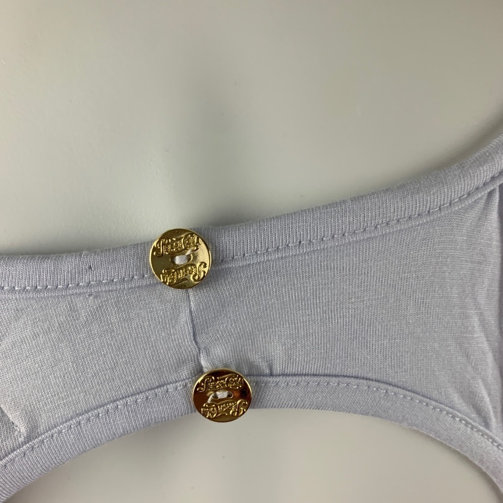 Pepsi Cola White Graphic Button & Keyhole Back - Picture 8 of 14